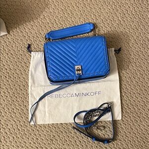 Rebecca Minkoff Vibrant Blue Crossbody Bag